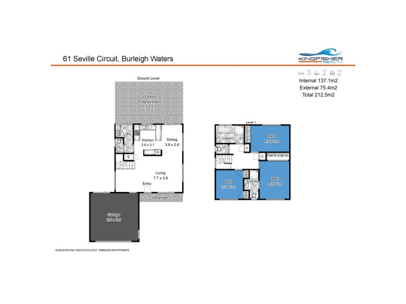 61 Seville Circuit, Burleigh Waters QLD 4220 Floorplan
