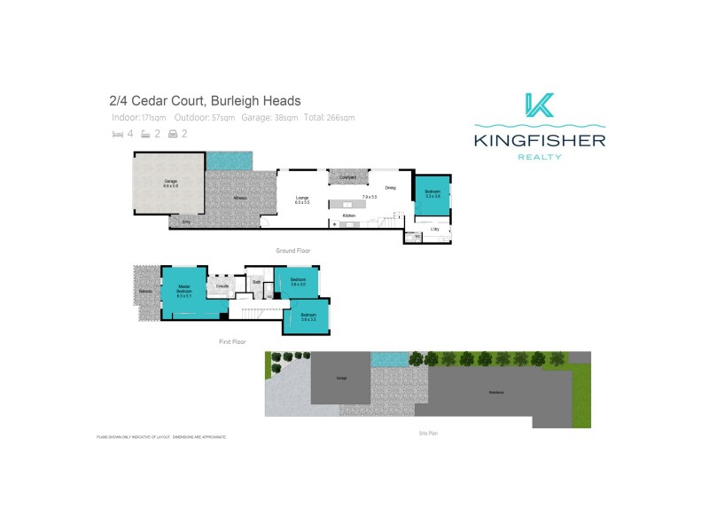 2/4 Cedar Court, Burleigh Heads QLD 4220 Floorplan