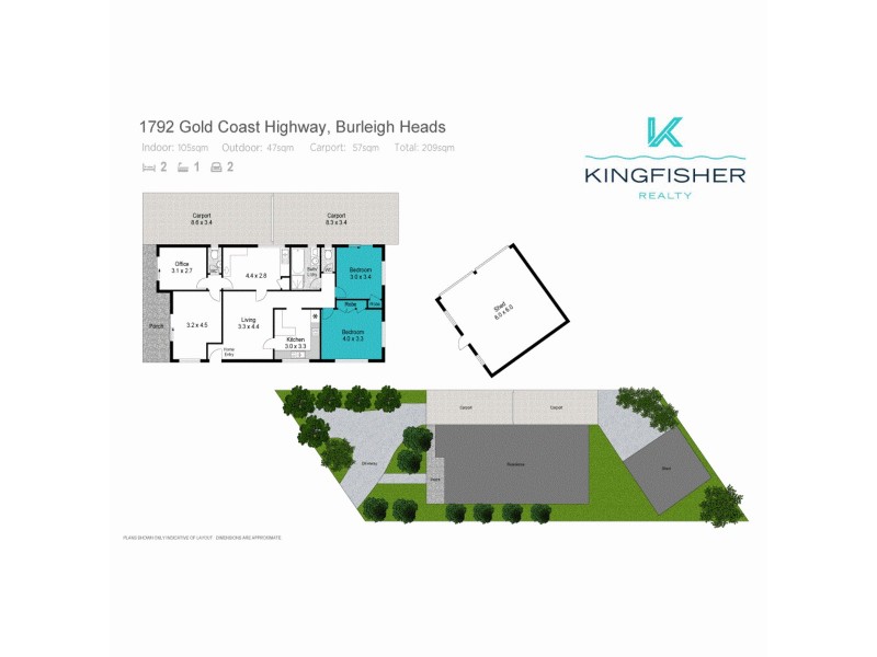 1792 Gold Coast Highway, Burleigh Heads QLD 4220 Floorplan