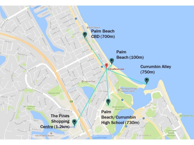 2/26 Jefferson Lane, Palm Beach QLD 4221