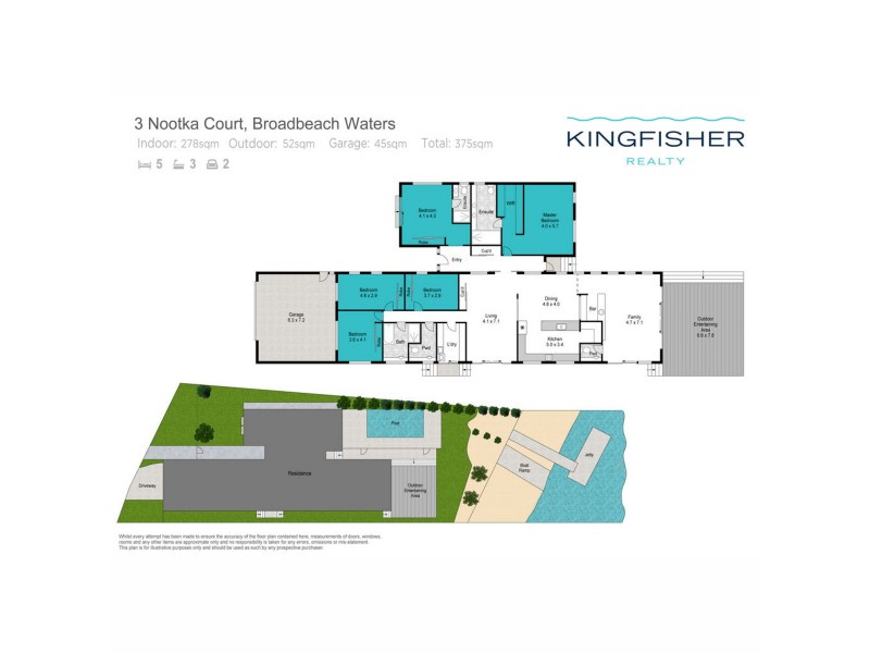 3 Nootka Court, Broadbeach Waters QLD 4218 Floorplan