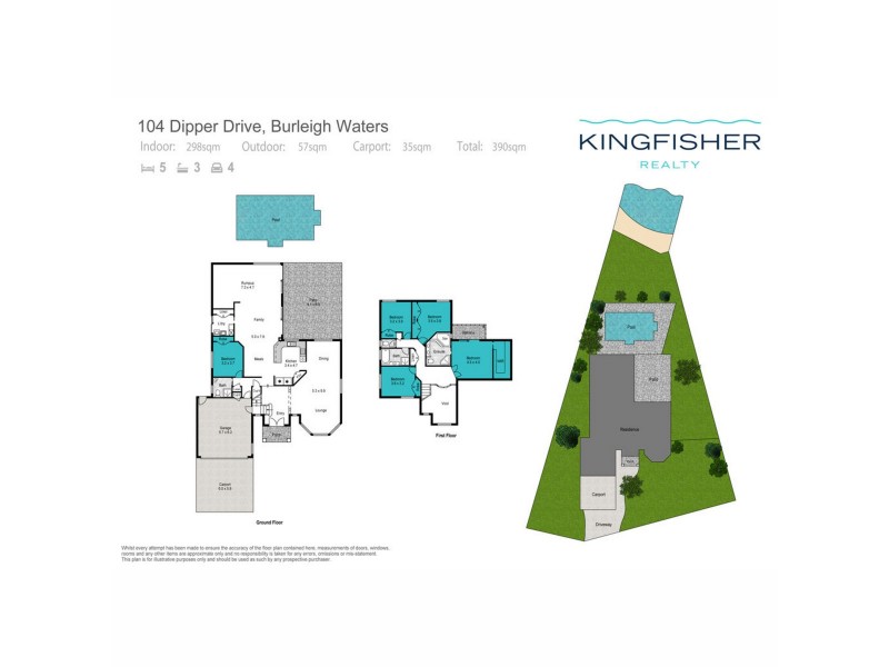 104 Dipper Drive, Burleigh Waters QLD 4220 Floorplan