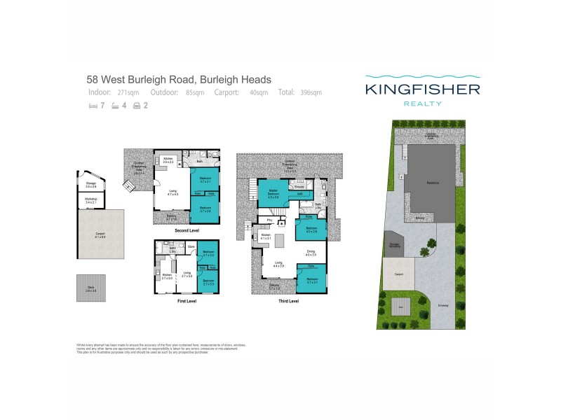 58 West Burleigh Road, Burleigh Heads QLD 4220 Floorplan