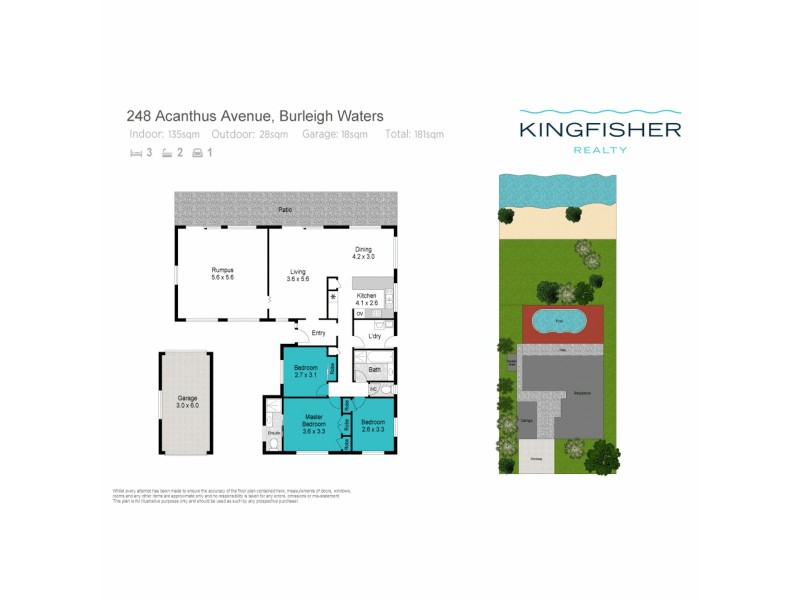 248 Acanthus Avenue, Burleigh Waters QLD 4220 Floorplan