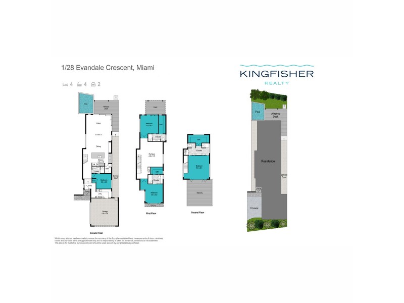 1/28 Evandale Crescent, Miami QLD 4220 Floorplan