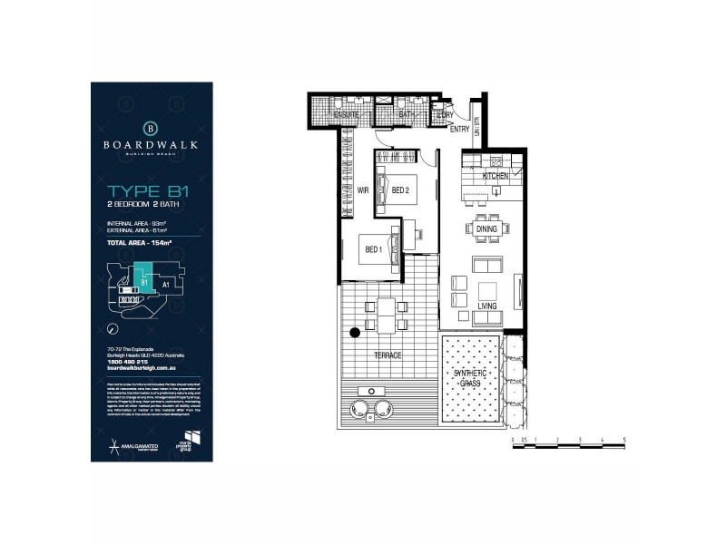 1/70-72 The Esplanade, Burleigh Heads QLD 4220 Floorplan