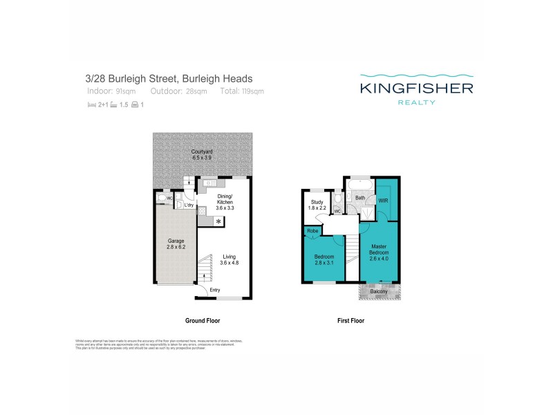 3/28 Burleigh Street, Burleigh Heads QLD 4220 Floorplan