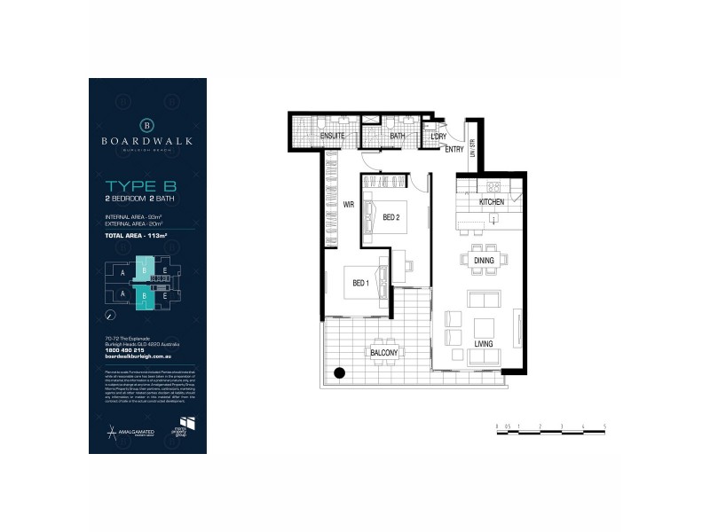 7/70-72 The Esplanade, Burleigh Heads QLD 4220 Floorplan