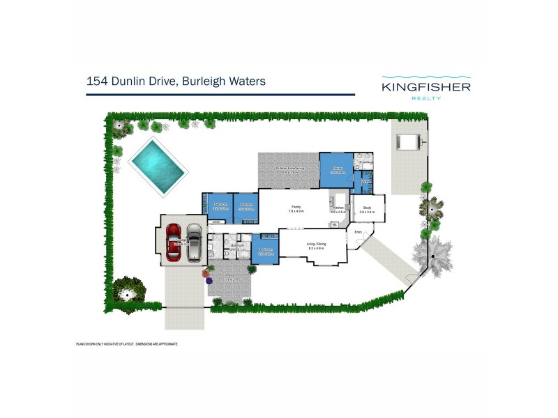 154 Dunlin Drive, Burleigh Waters QLD 4220 Floorplan