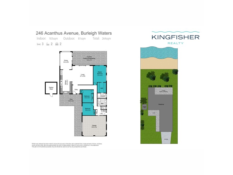 246 Acanthus Avenue, Burleigh Waters QLD 4220 Floorplan