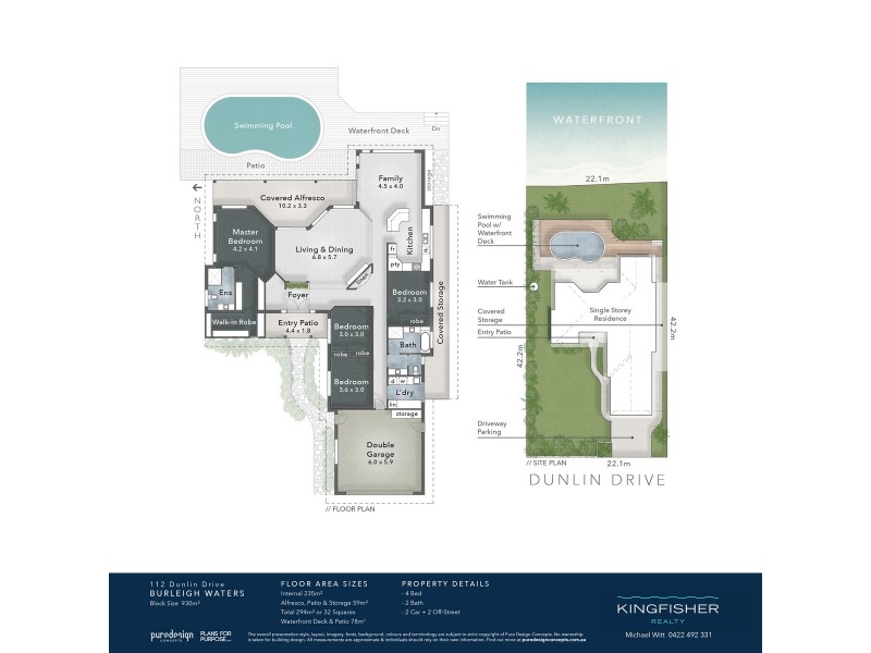 112 Dunlin Drive, Burleigh Waters QLD 4220 Floorplan