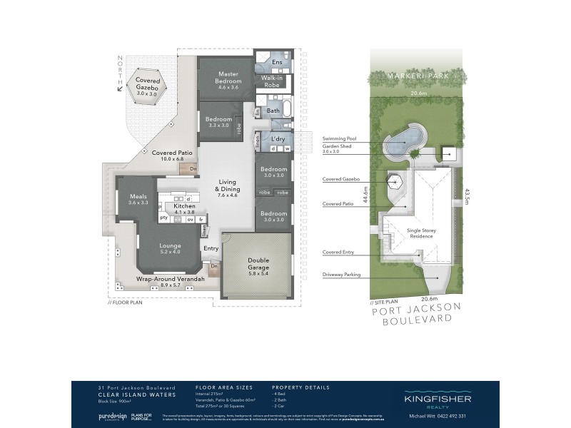 31 Port Jackson Boulevard, Clear Island Waters QLD 4226 Floorplan
