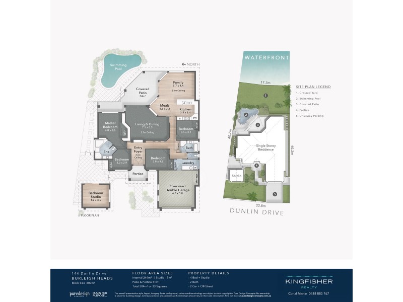 144 Dunlin Drive, Burleigh Waters QLD 4220 Floorplan