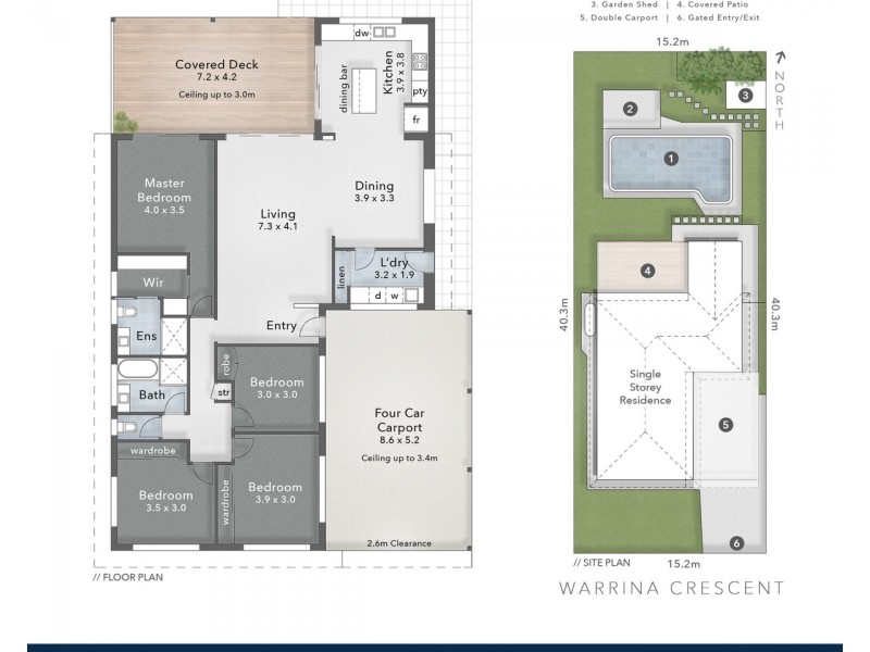 5 Warrina Crescent, Burleigh Waters QLD 4220 Floorplan