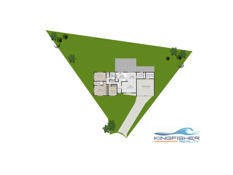 8 Falcon Court, Burleigh Waters QLD 4220 Floorplan