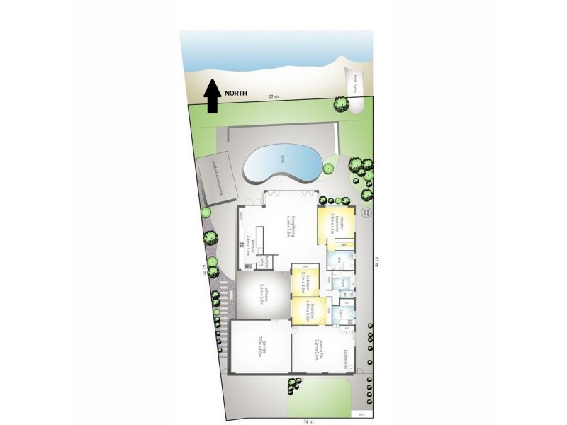 206 Acanthus Avenue, Burleigh Waters QLD 4220 Floorplan