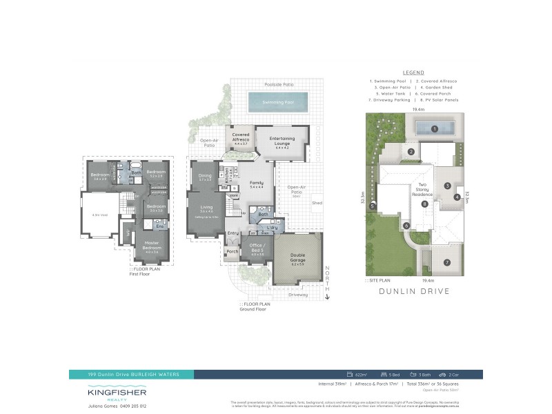 199 Dunlin Drive, Burleigh Waters QLD 4220 Floorplan
