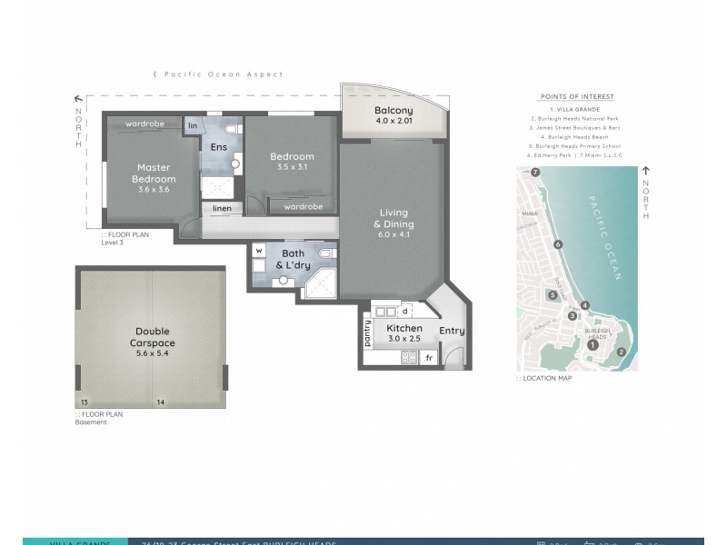 26/21 George Street East, Burleigh Heads QLD 4220 Floorplan