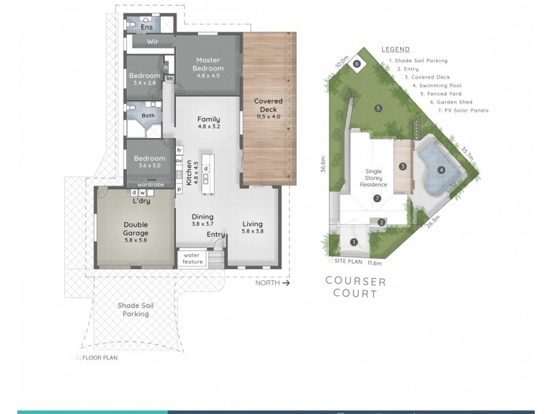 11 Courser Court, Burleigh Waters QLD 4220 Floorplan