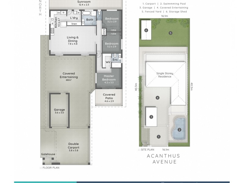 54 Acanthus Avenue, Burleigh Heads QLD 4220 Floorplan