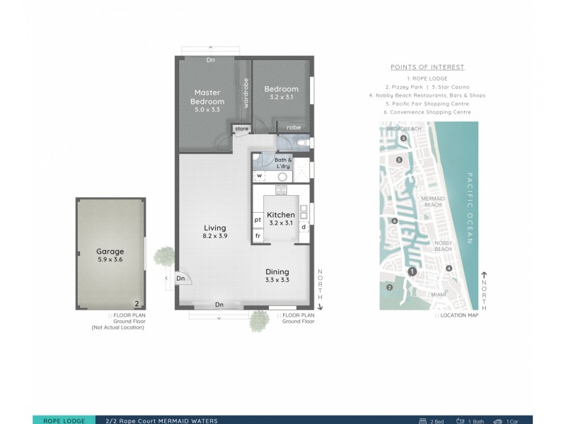 2/2 Rope Court, Mermaid Waters QLD 4218 Floorplan