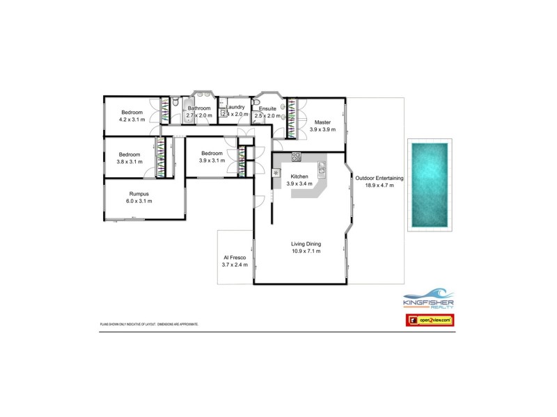 80 Jabiru Avenue, Burleigh Waters QLD 4220 Floorplan