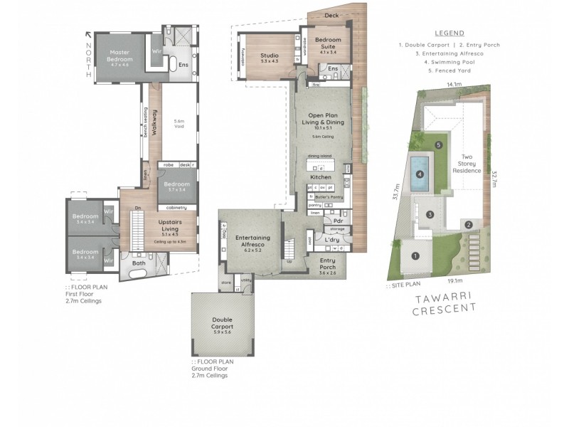7 Tawarri Crescent, Burleigh Heads QLD 4220 Floorplan