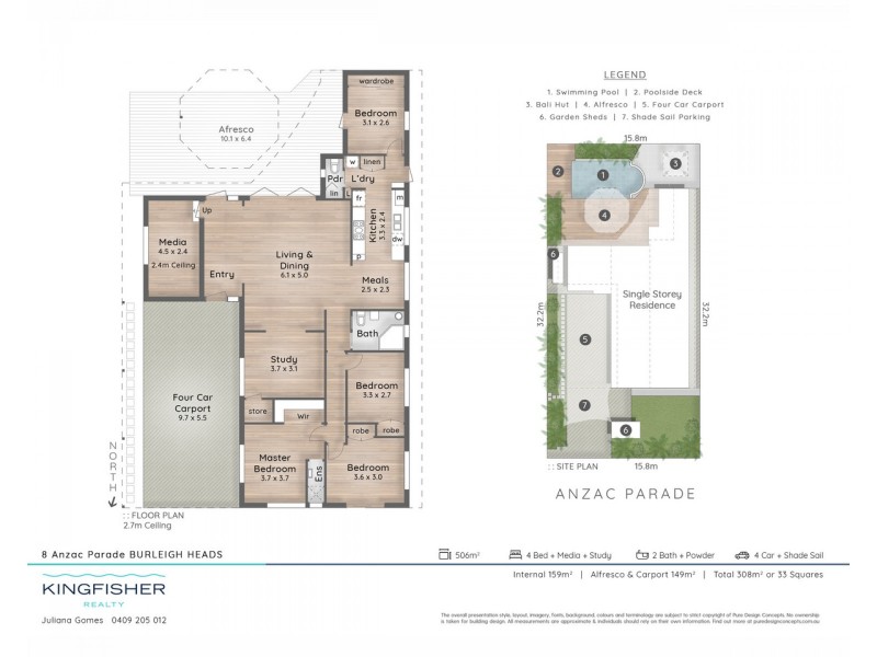 8 Anzac Parade, Burleigh Heads QLD 4220 Floorplan