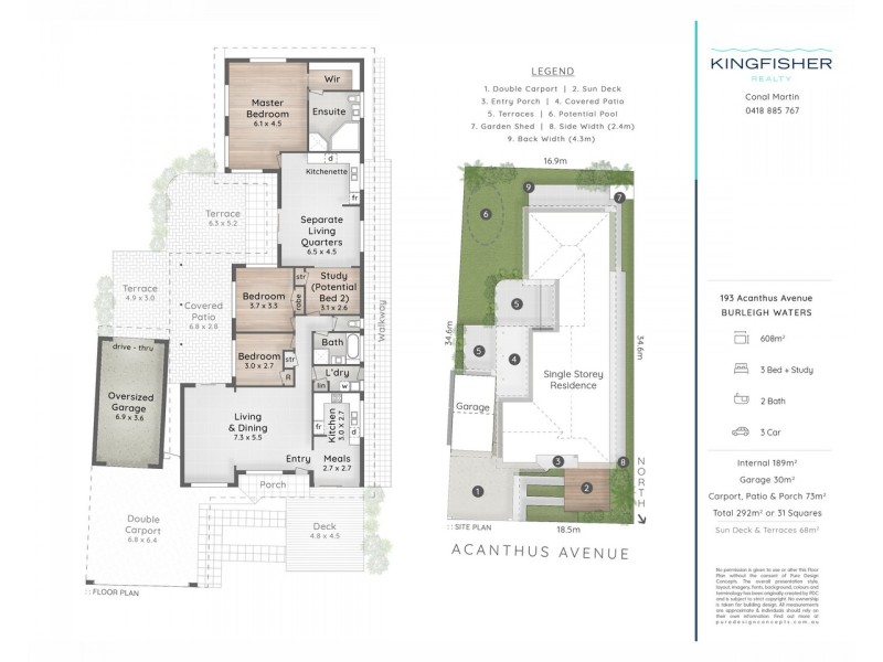 193 Acanthus Avenue, Burleigh Waters QLD 4220 Floorplan
