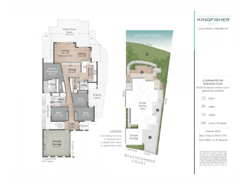 10/36-42 Beachcomber Court, Burleigh Waters QLD 4220 Floorplan