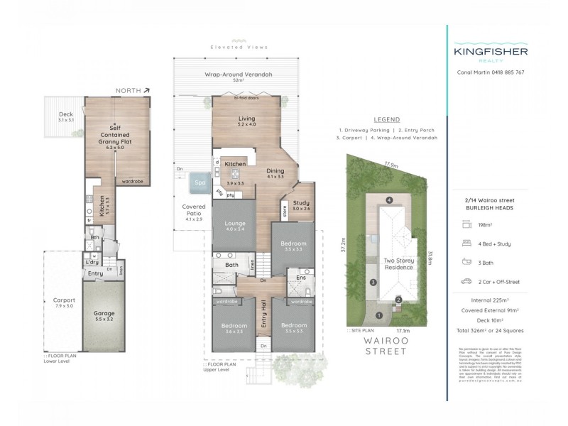 14 Wairoo Street, Burleigh Heads QLD 4220 Floorplan