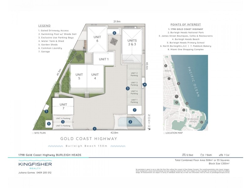 1796 Gold Coast Highway, Burleigh Heads QLD 4220 Floorplan