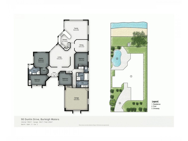 90 Dunlin Drive, Burleigh Waters QLD 4220 Floorplan