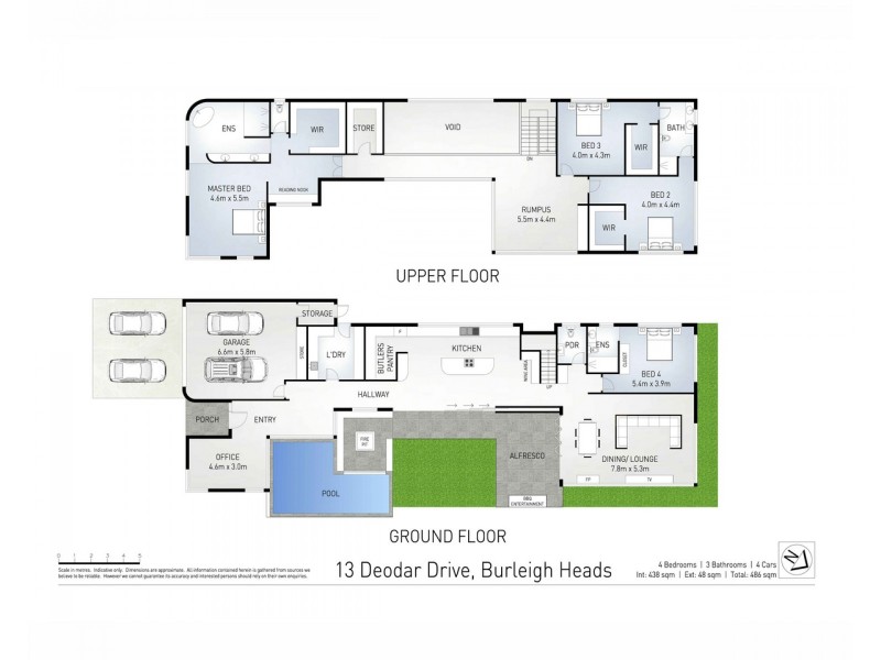 13 Deodar Drive, Burleigh Heads QLD 4220 Floorplan