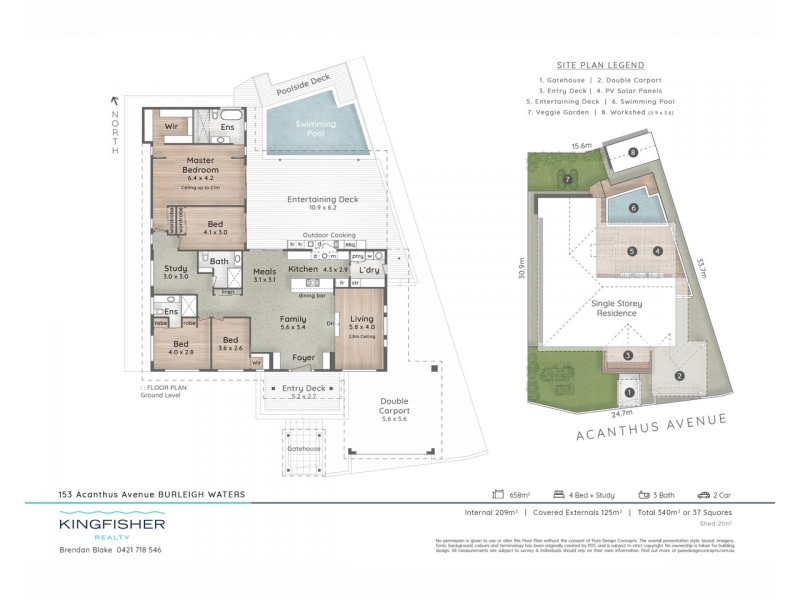153 Acanthus Avenue, Burleigh Waters QLD 4220 Floorplan