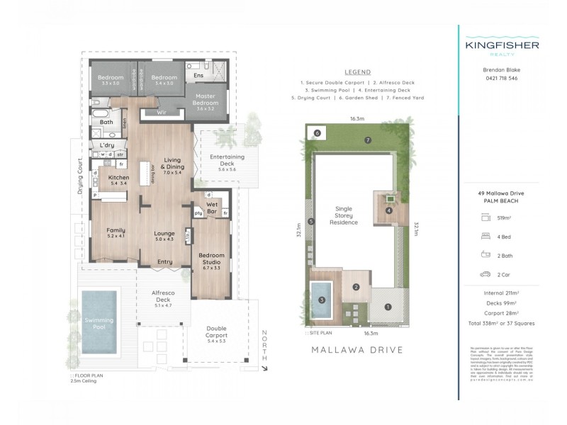 49 Mallawa Drive, Palm Beach QLD 4221 Floorplan