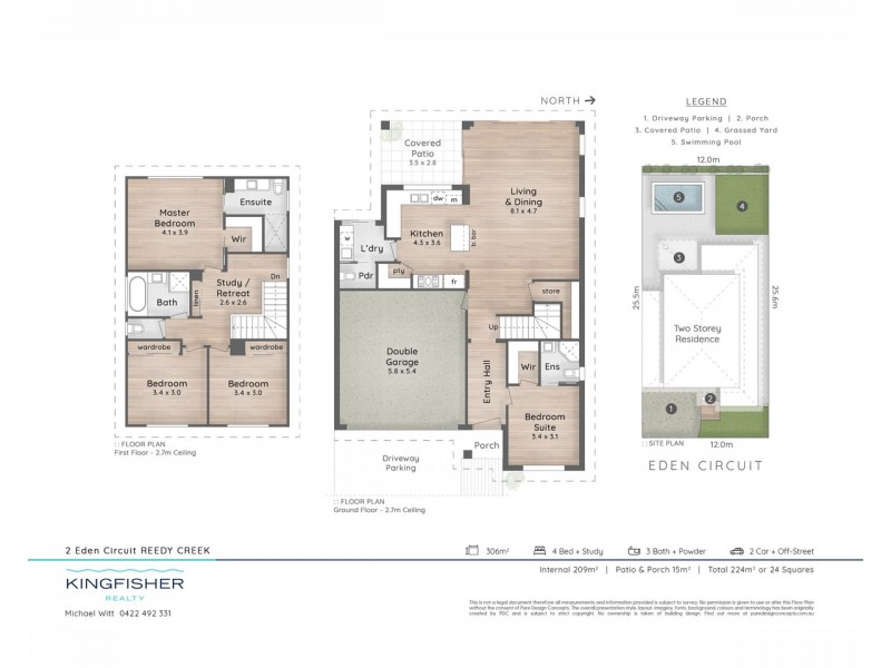 2 Eden Circuit, Reedy Creek QLD 4227 Floorplan