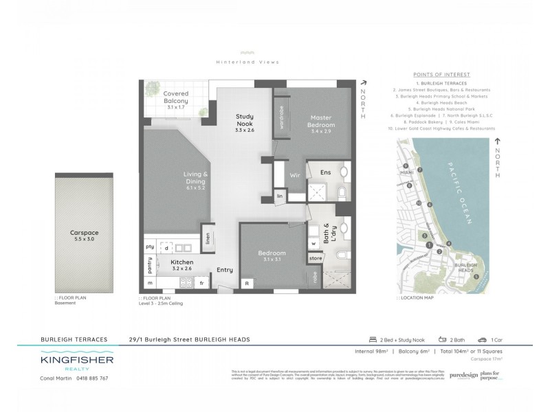 29/1 Burleigh Street, Burleigh Heads QLD 4220 Floorplan