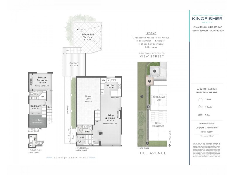 2/62 Hill Avenue, Burleigh Heads QLD 4220 Floorplan