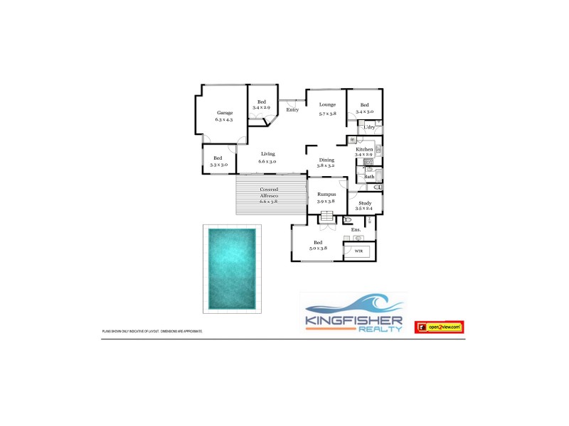 3 Fantail Court, Burleigh Waters QLD 4220 Floorplan