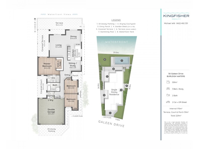 56 Galeen Drive, Burleigh Waters QLD 4220 Floorplan