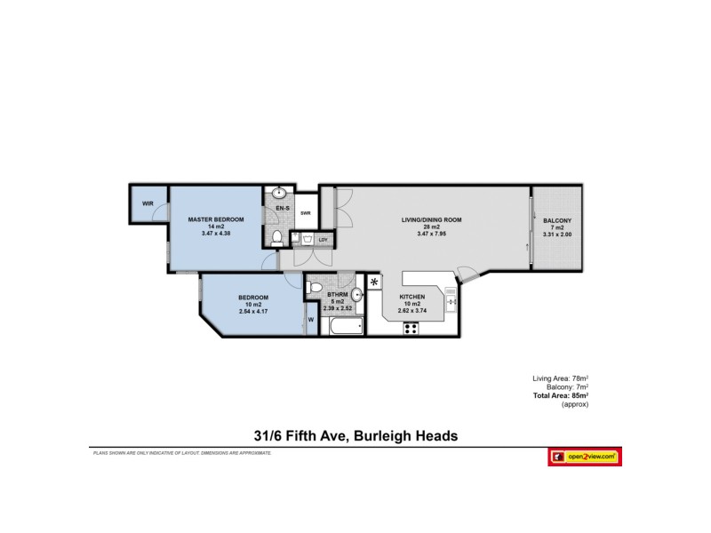 31/6 Fifth Avenue, Burleigh Heads QLD 4220 Floorplan