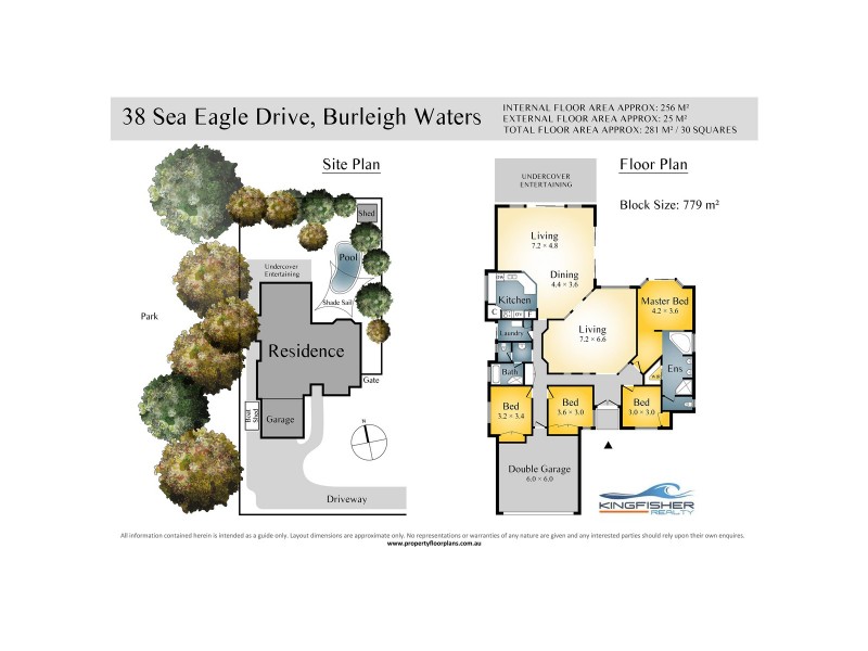 38 Sea Eagle Drive, Burleigh Waters QLD 4220 Floorplan