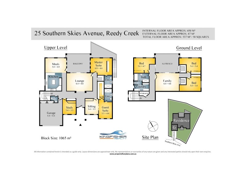 25 Southern Skies Avenue, Reedy Creek QLD 4227 Floorplan