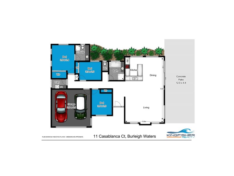 11 Casablanca Court, Burleigh Waters QLD 4220 Floorplan