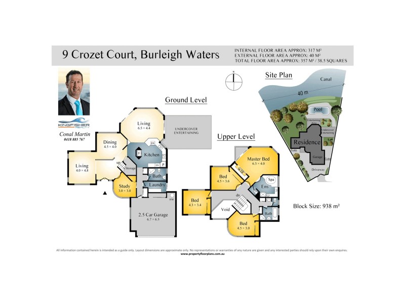 9 Crozet Court, Burleigh Waters QLD 4220 Floorplan