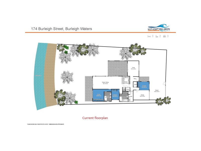 174 Burleigh Street, Burleigh Waters QLD 4220 Floorplan