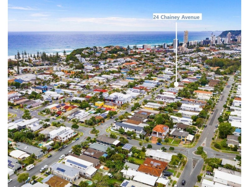 24 Chainey Av,, Miami QLD 4220