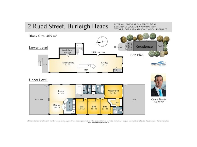 2 Rudd Street, Burleigh Heads QLD 4220 Floorplan