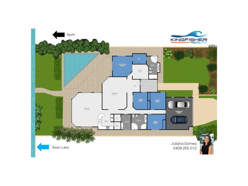 51 Wedgebill Parade, Burleigh Waters QLD 4220 Floorplan